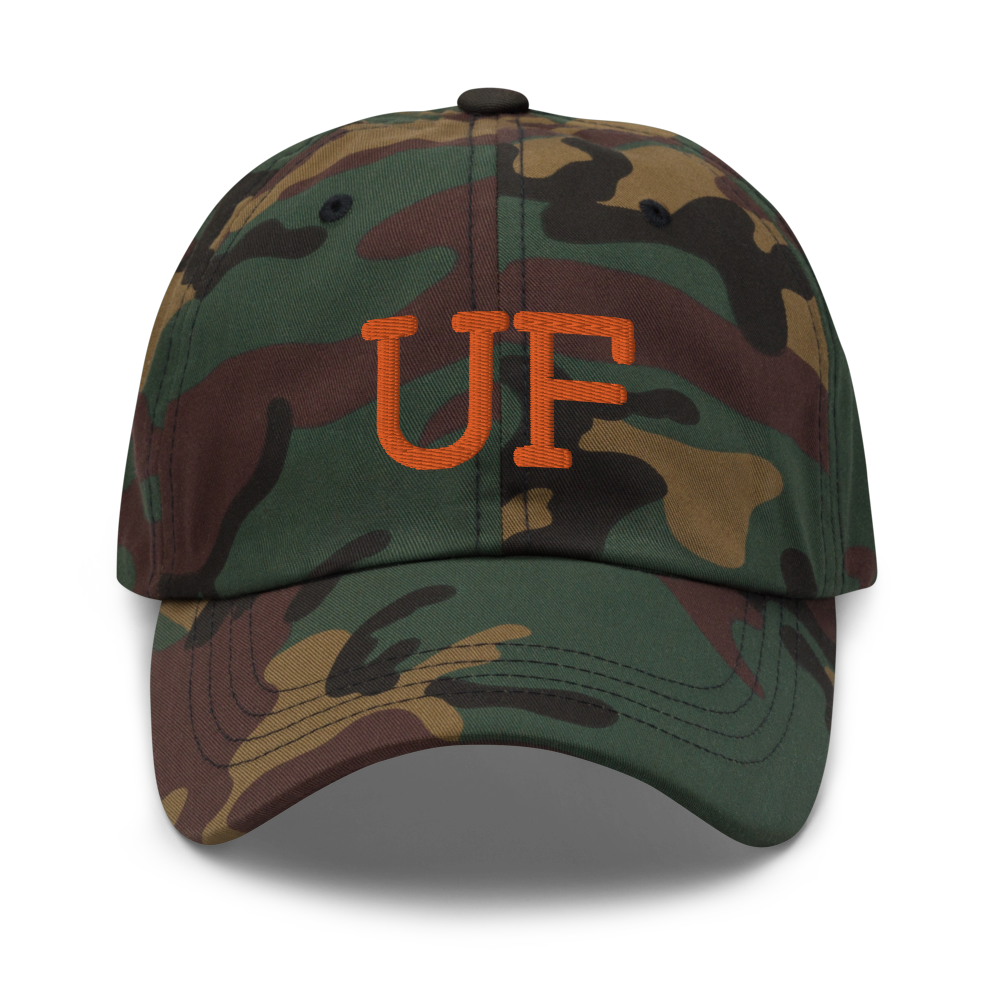UF Block Sports Hat - Camo Front