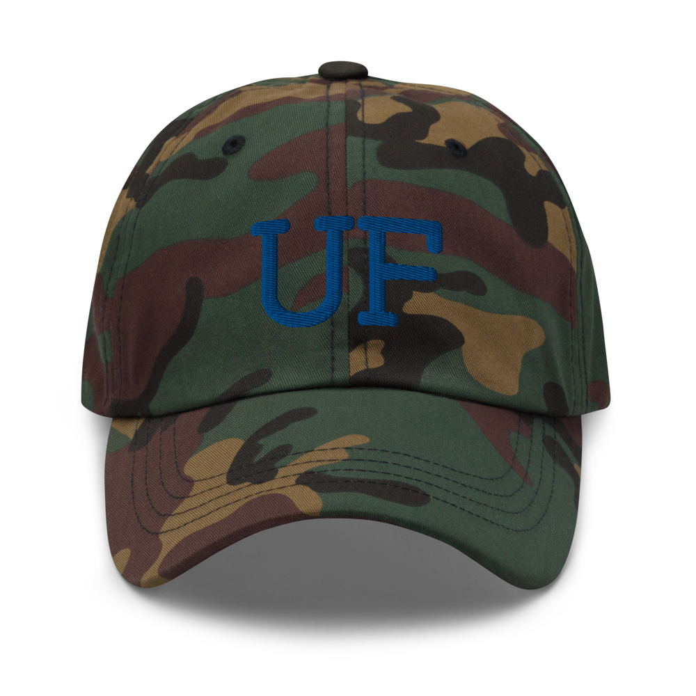 UF Block Sports Hat - Camo Front