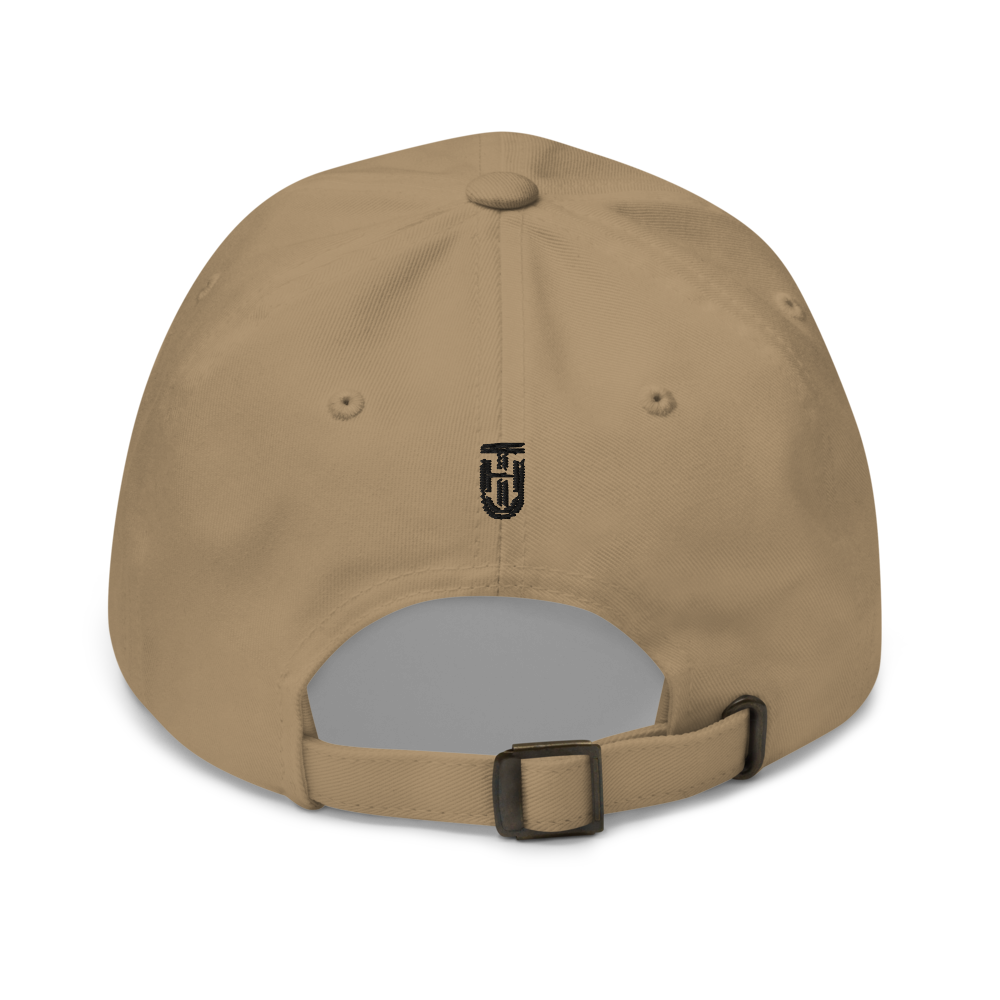 UF Block Sports Hat - Khaki Back