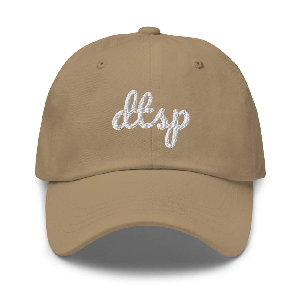 Downtown St. Petersburg Hat - Khaki Front