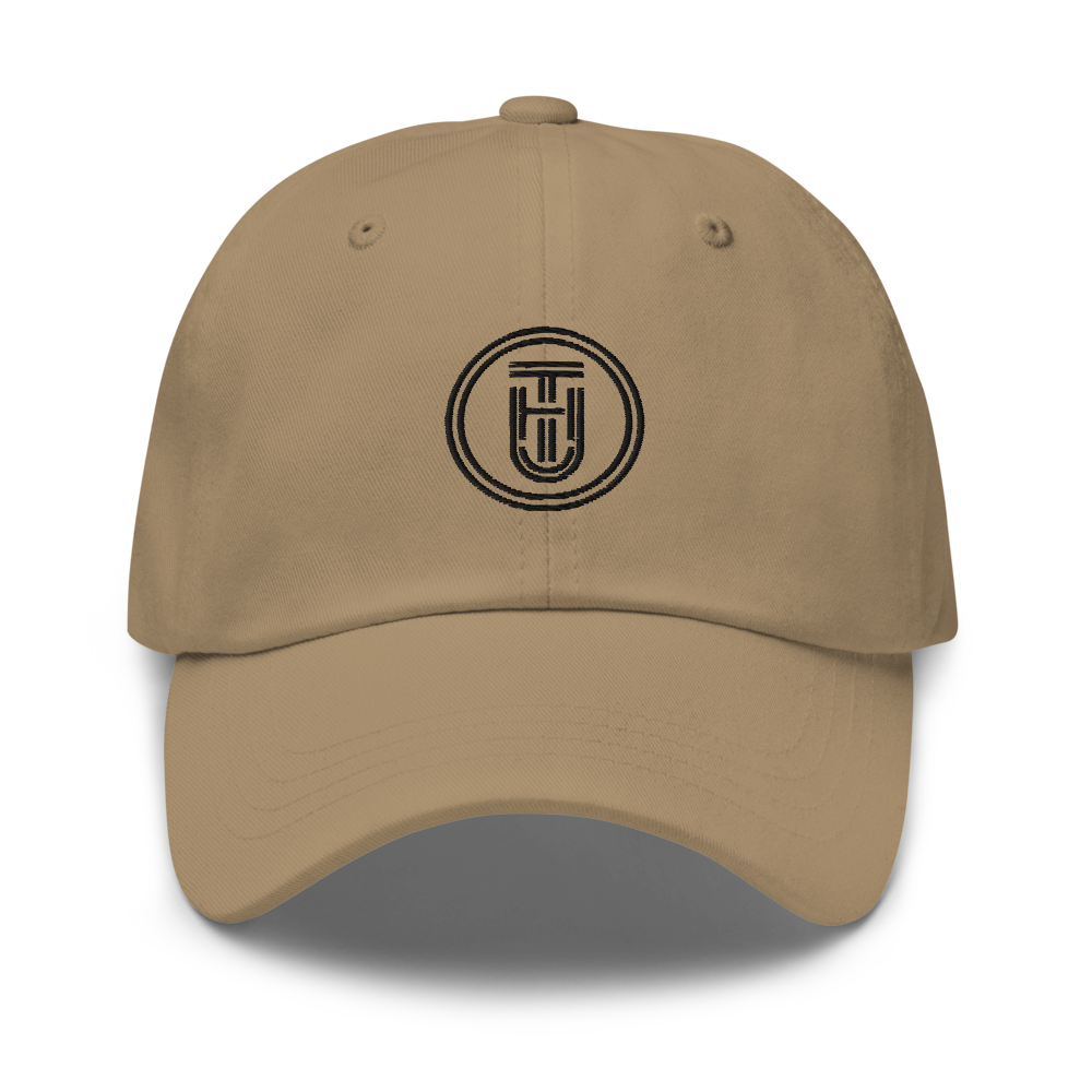 Cotton Sports Sun Hat - Khaki Front