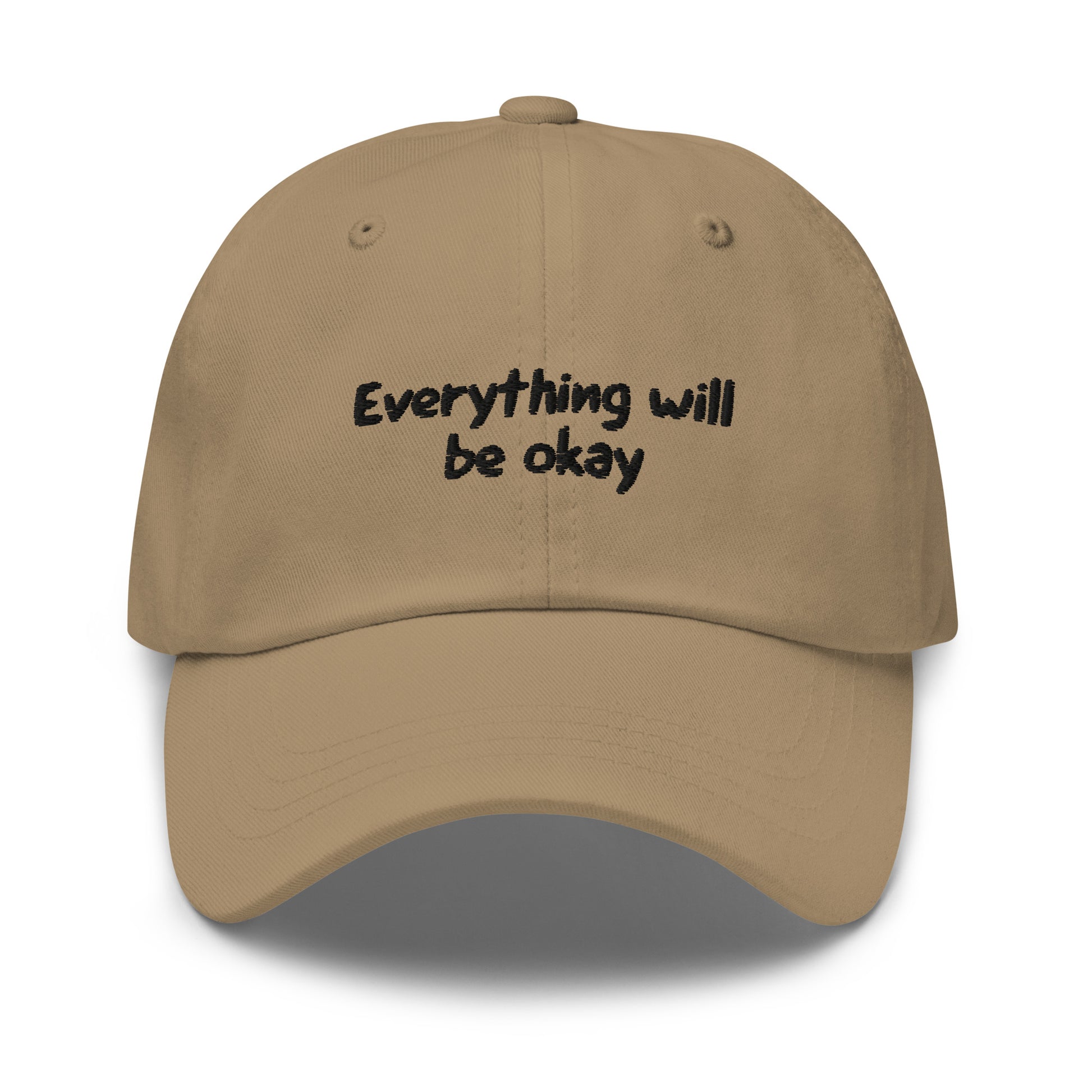 Everything Will Be Okay Hat - Khaki