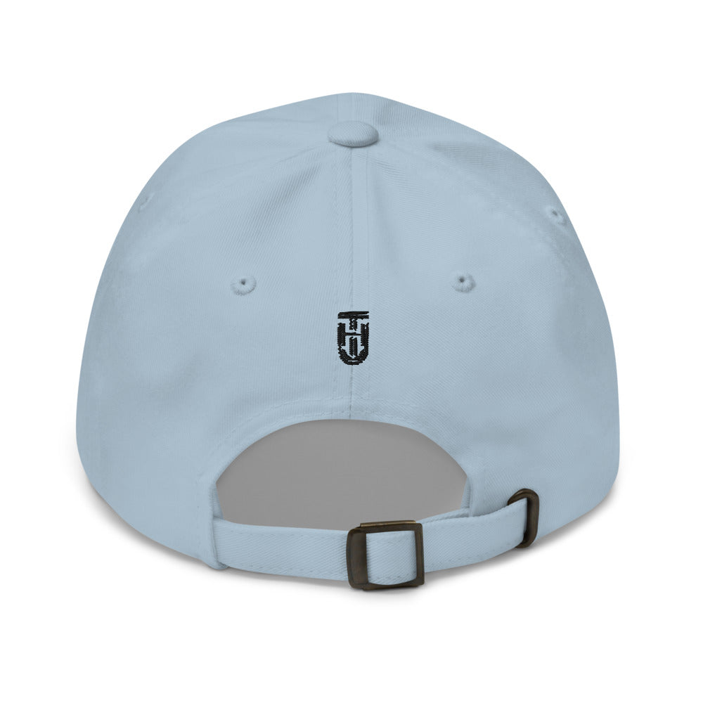 Cute Ghost Icon Series Hat - Light Blue Back