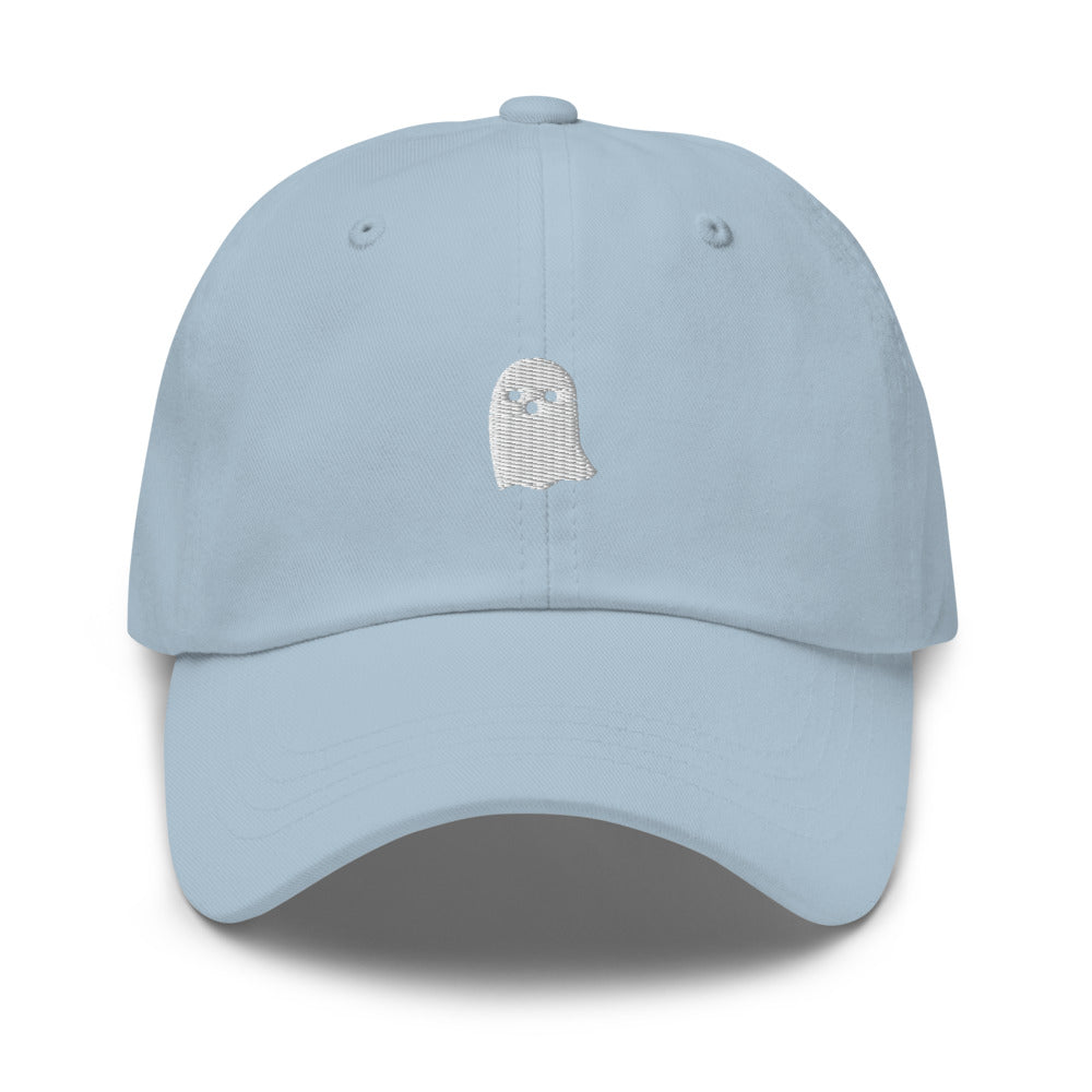 Cute Ghost Icon Series Hat - Light Blue Front