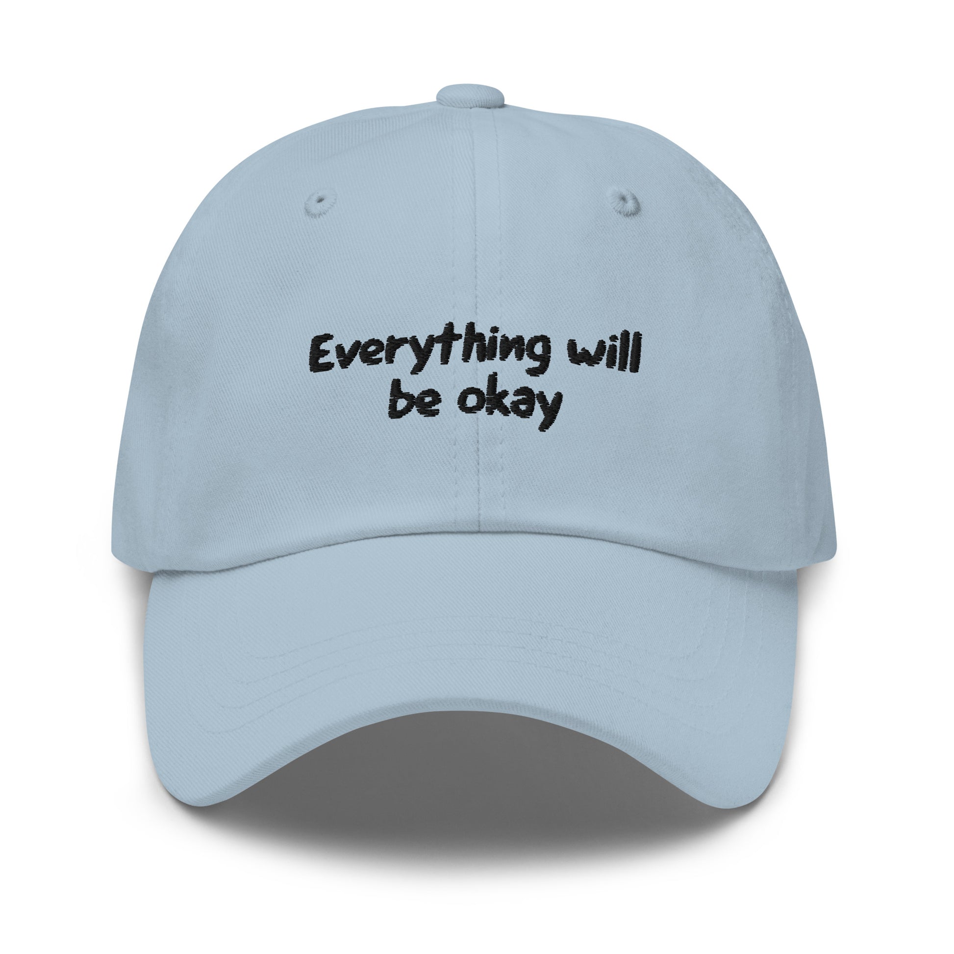 Everything Will Be Okay Hat - Light Blue