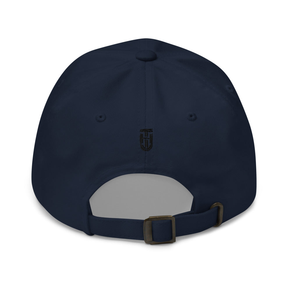Cute Ghost Icon Series Hat - Navy Back