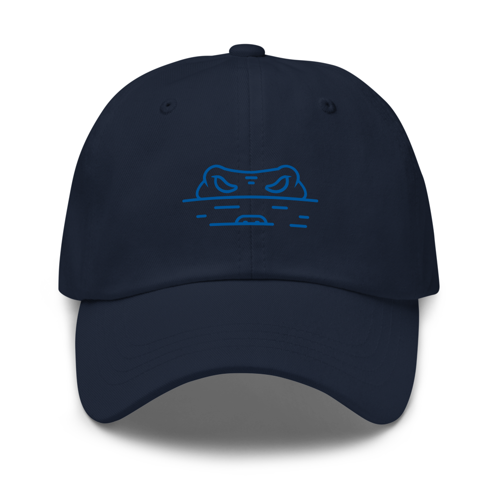 Gator Snout Sports Hat - Navy Front