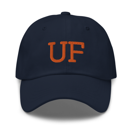 UF Block Sports Hat - Navy Front