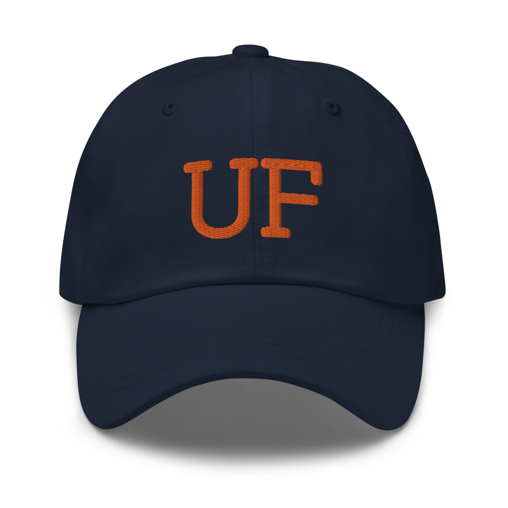 UF Block Sports Hat - Navy Front