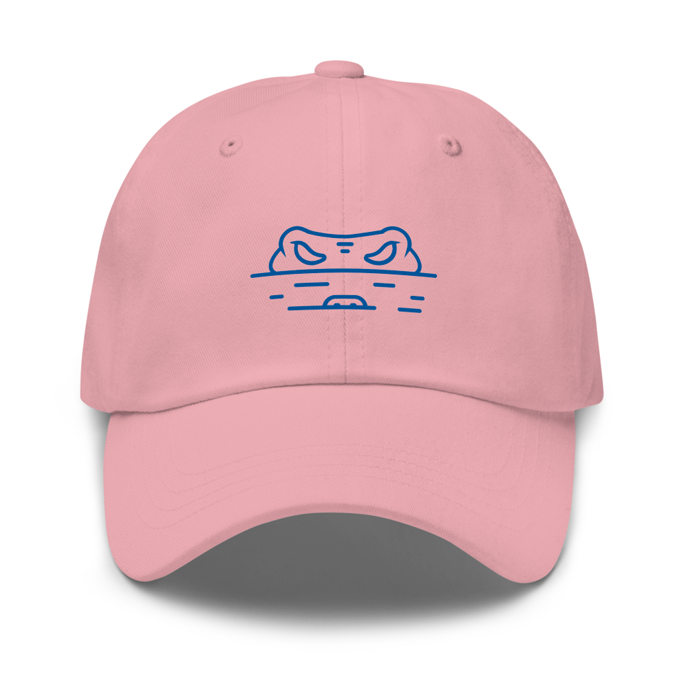 Gator Snout Sports Hat - Pink Front
