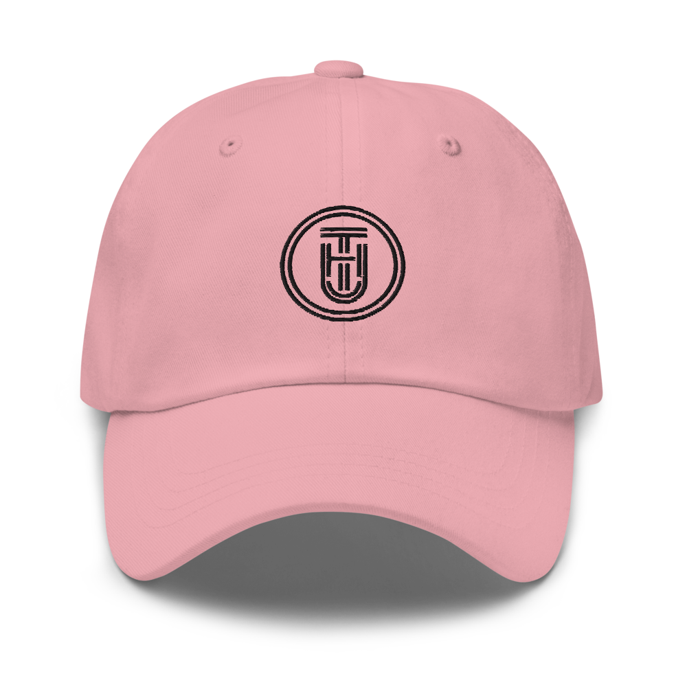 Cotton Sports Sun Hat - Pink Front