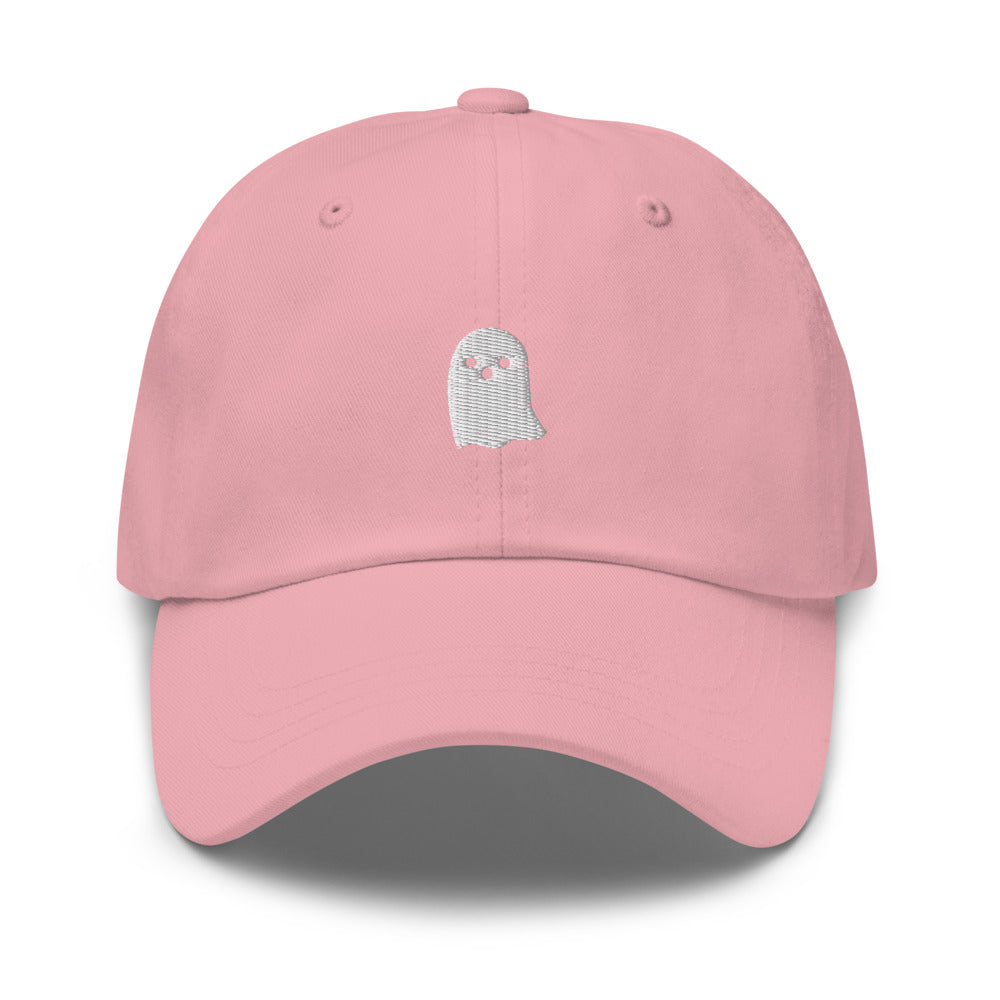 Cute Ghost Icon Series Hat - Pink Front