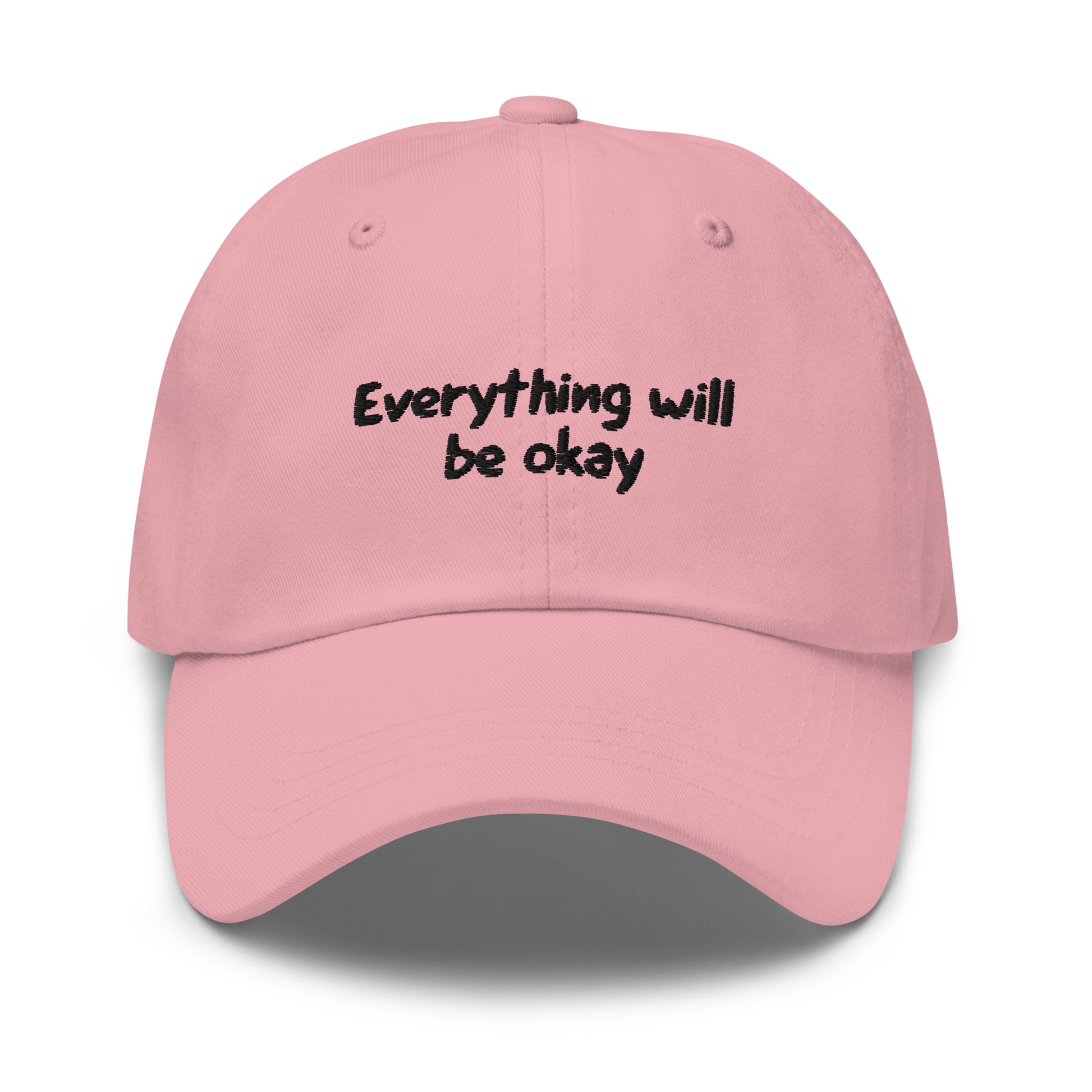 Everything Will Be Okay Hat - Pink 