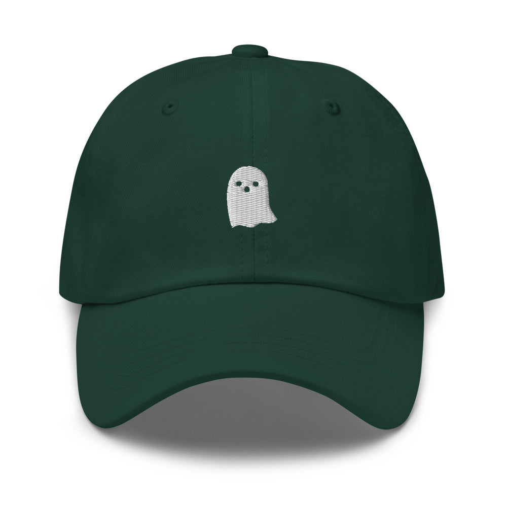 Cute Ghost Icon Series Hat - Green Front