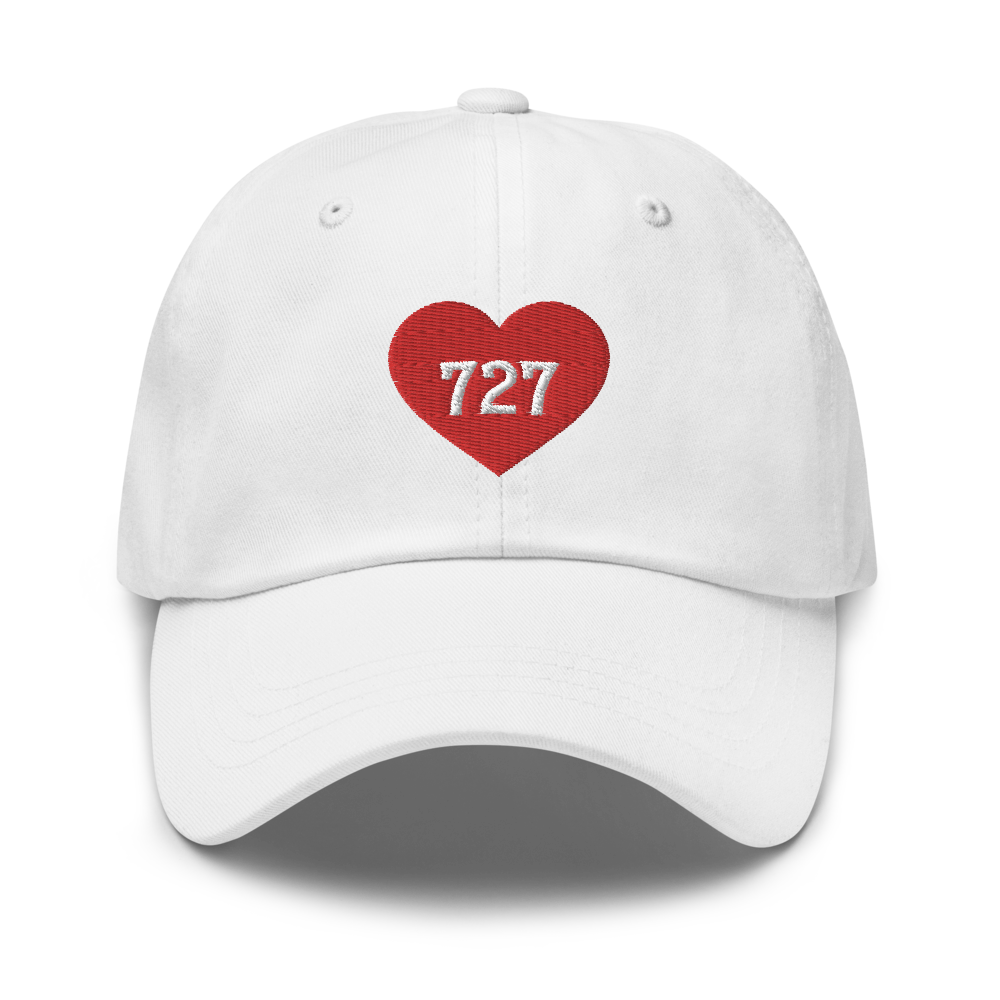 St. Pete Area Code Hat - White Front