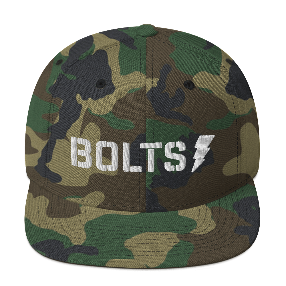 Bolts Snapback Hat - The Hook Up