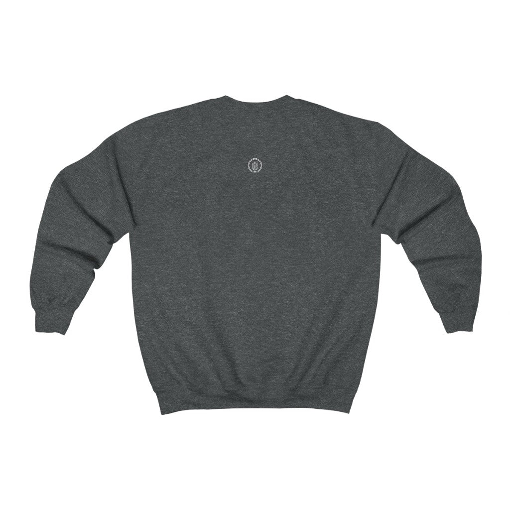 Cozy "Boo' Crewneck - Grey Back