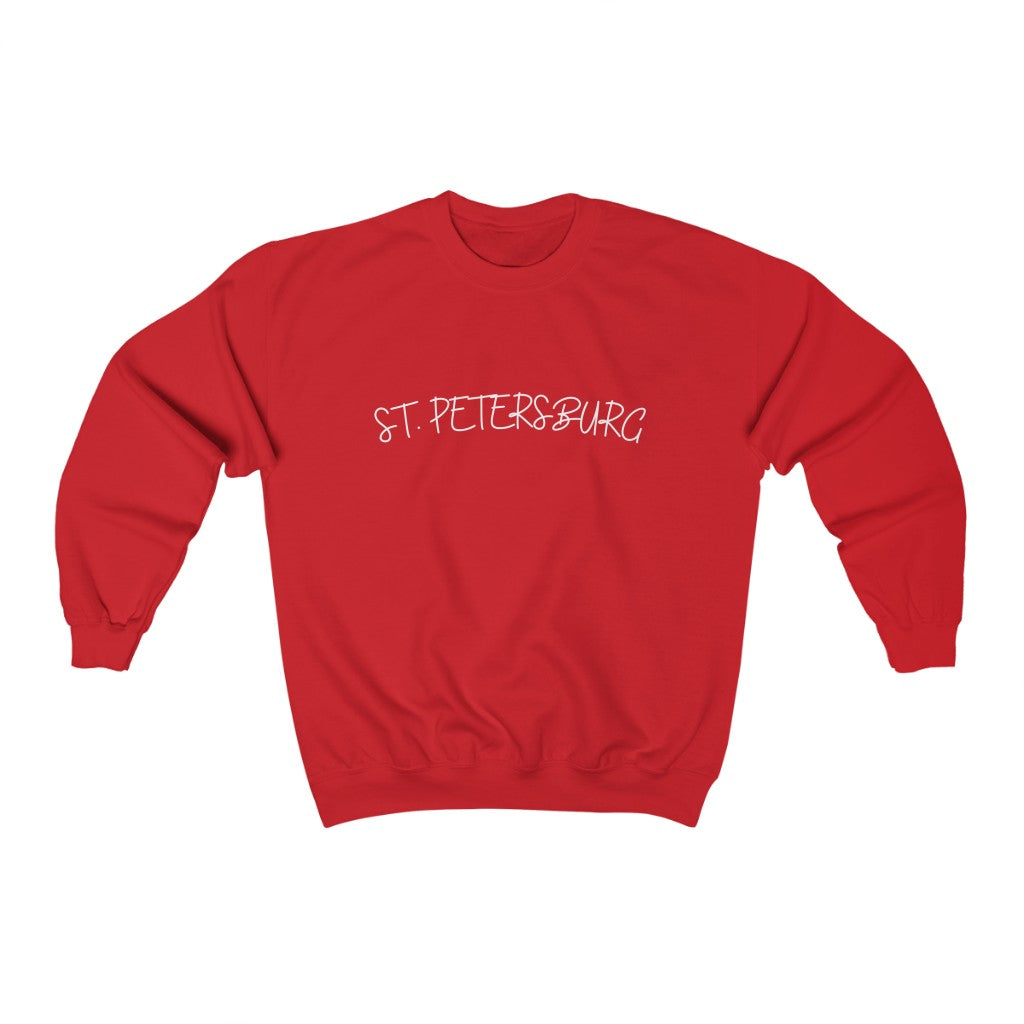 St. Petersburg Arc Crewneck - Red Front
