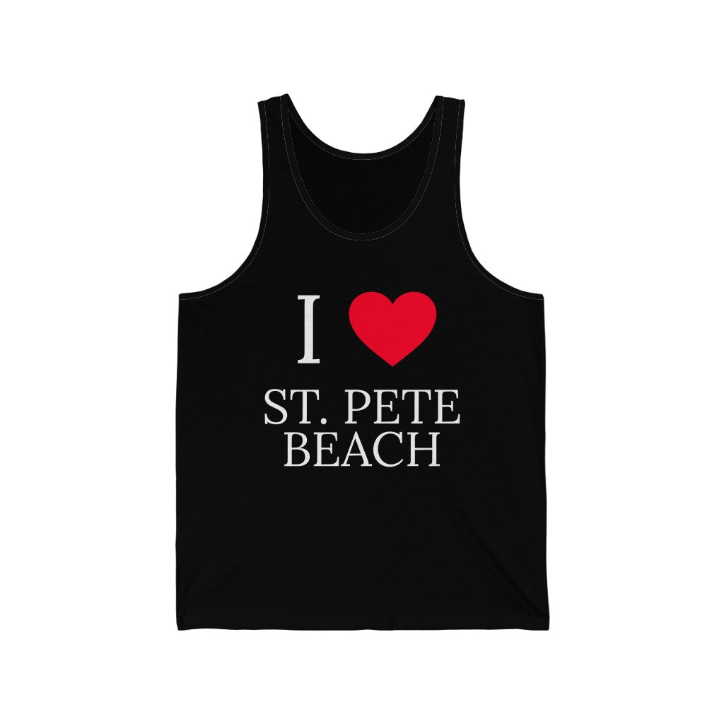 I Love SPB Tank Top - Black 