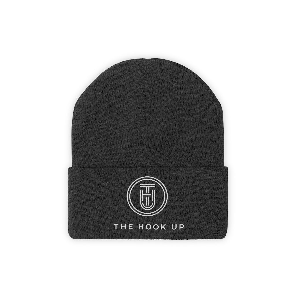 Embroidered Knit Beanie - The Hook Up
