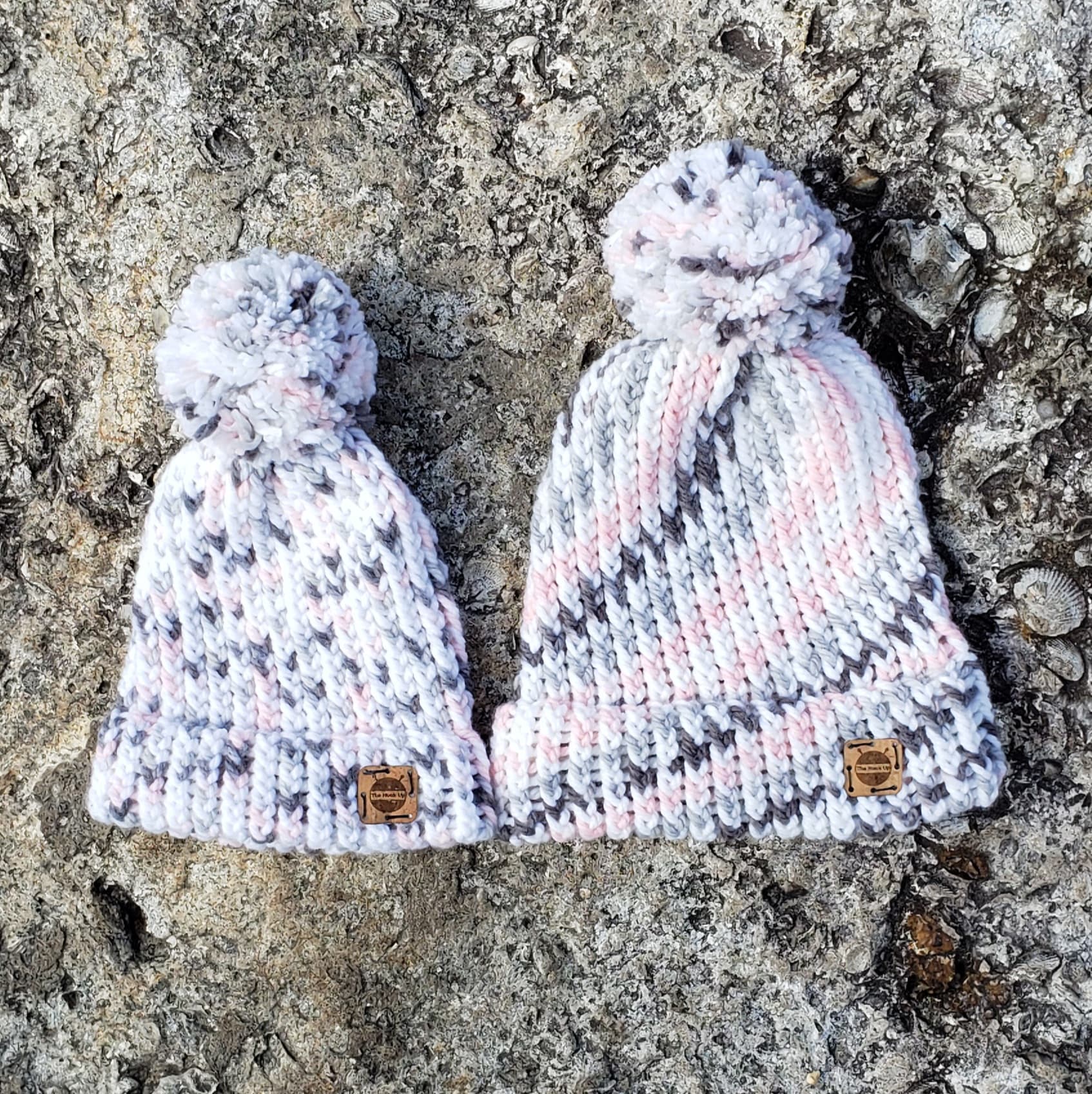 Handmade Camo Adult/Child Winter Beanie Set - Souvenir Shop