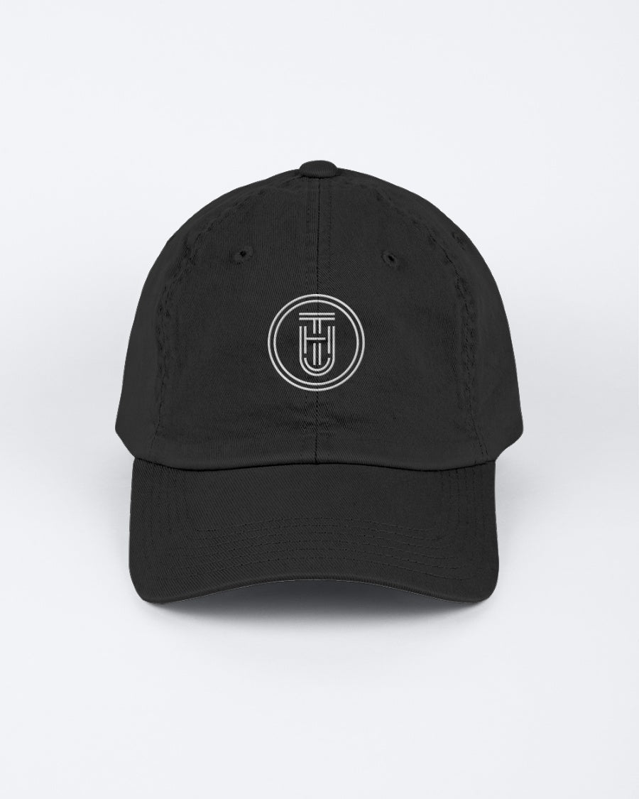 THU Embroidered Ball Cap - White Logo - The Hook Up