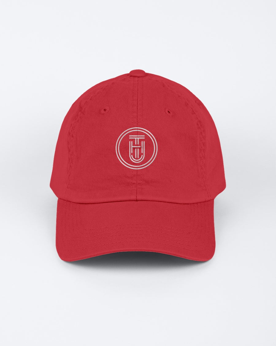 THU Embroidered Ball Cap - White Logo - The Hook Up