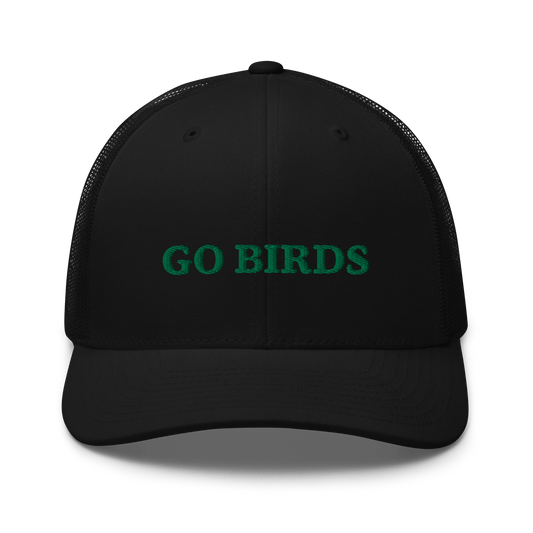 Go Birds Trucker Hat - Black 
