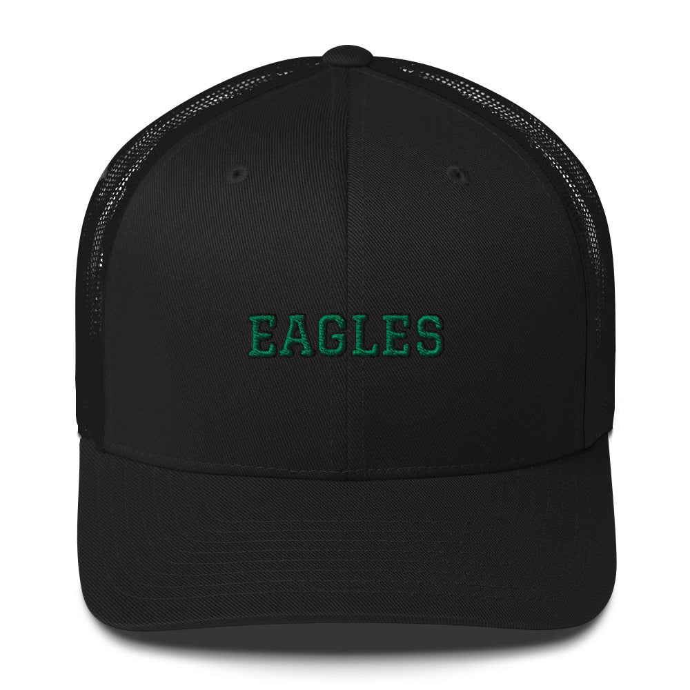 Eagles Trucker Hat - Black 