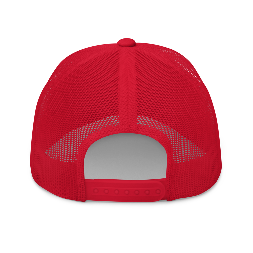 St. Petersburg Pelican Trucker Hat - Red Back