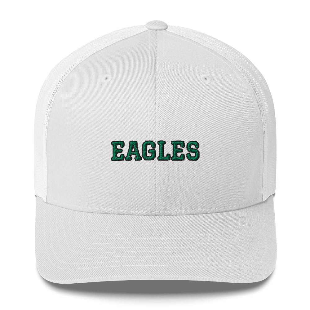 Eagles Trucker Hat - White