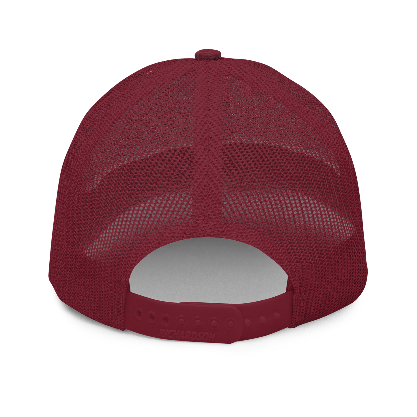 The Burg Trucker Hat - Red Front