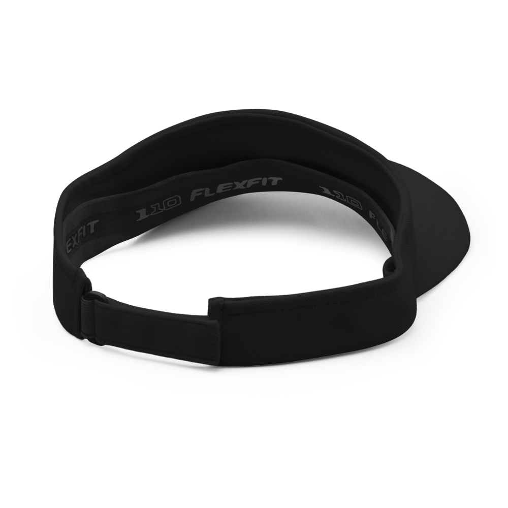 Florida Flexfit Sports Visor - Black Back 