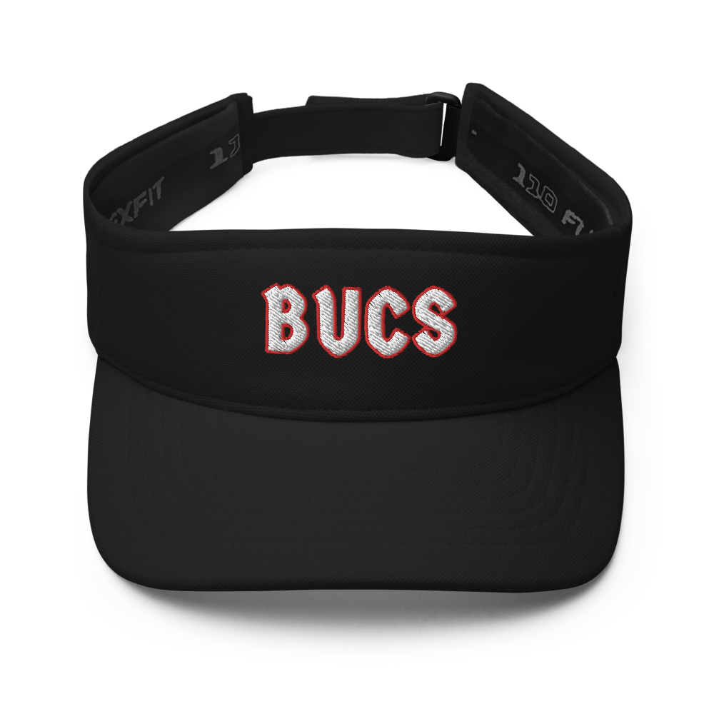 Unisex Bucs Sun Visor - Beach/Golf/Hiking/Sports