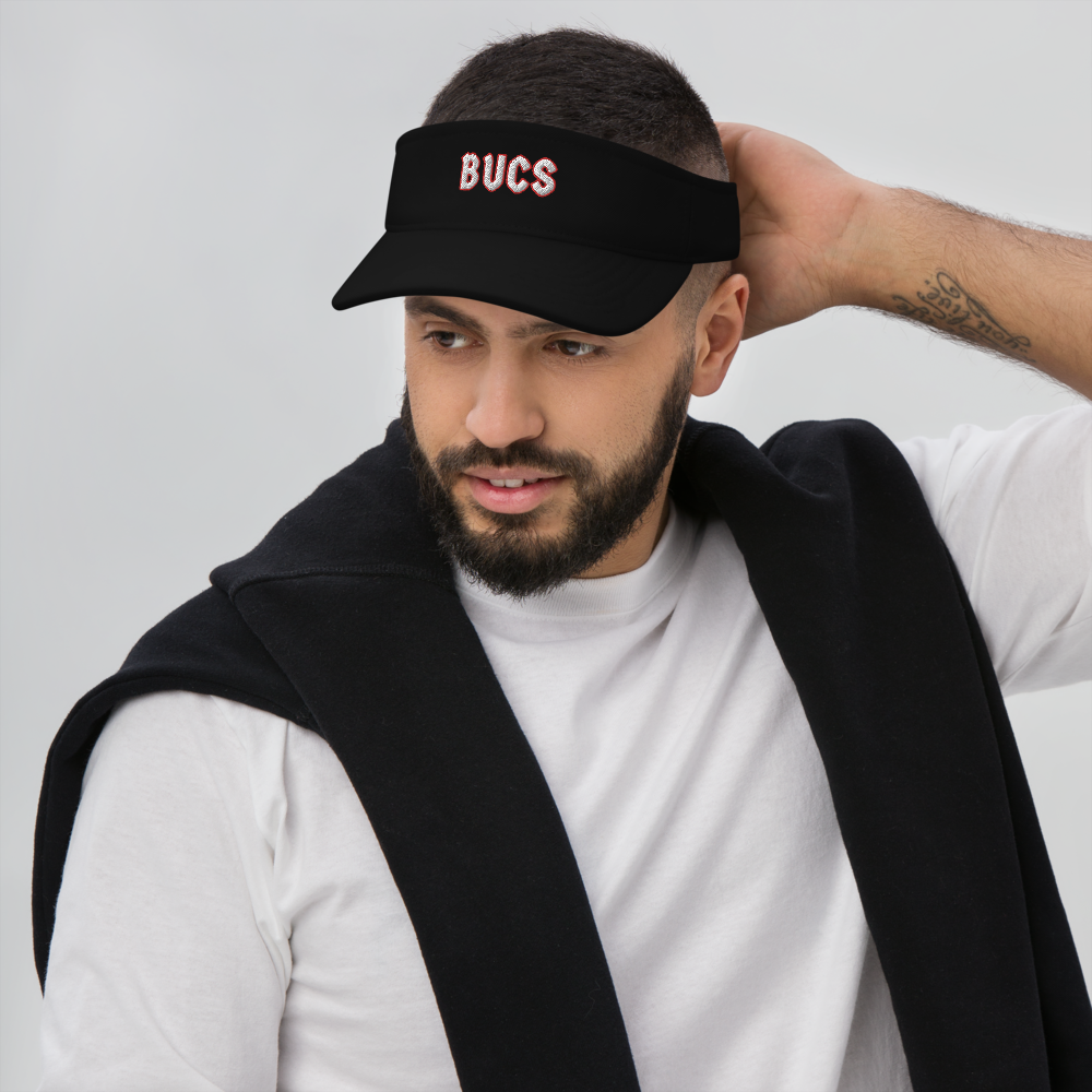 Unisex Bucs Sun Visor - Beach/Golf/Hiking/Sports