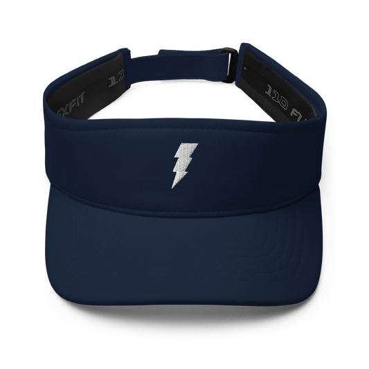 Tampa Bay Bolts Sun Visor - Beach/Golf/Hiking/Sports - Navy