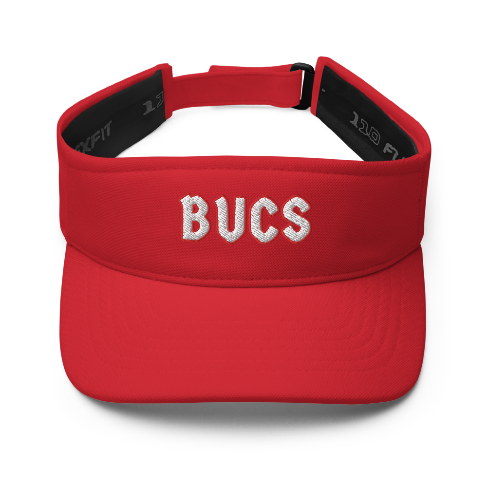 Unisex Bucs Sun Visor - Beach/Golf/Hiking/Sports