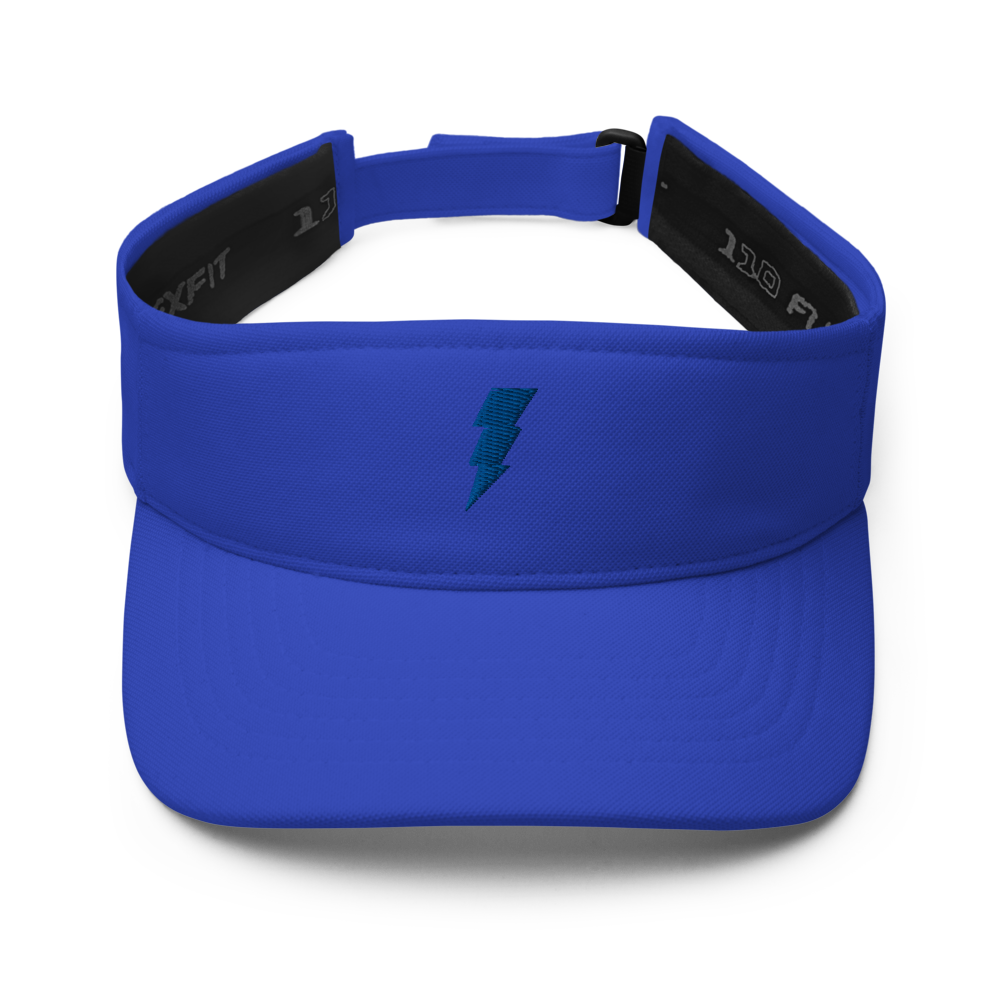 Tampa Bay Bolts Sun Visor - Beach/Golf/Hiking/Sports - Blue