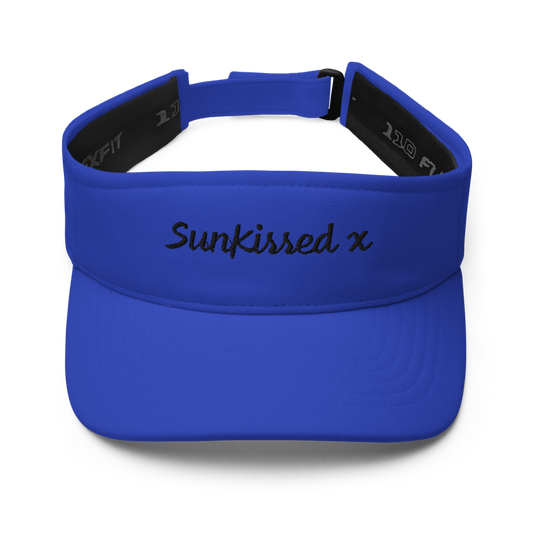 Sun Kissed Beach Visor - Blue