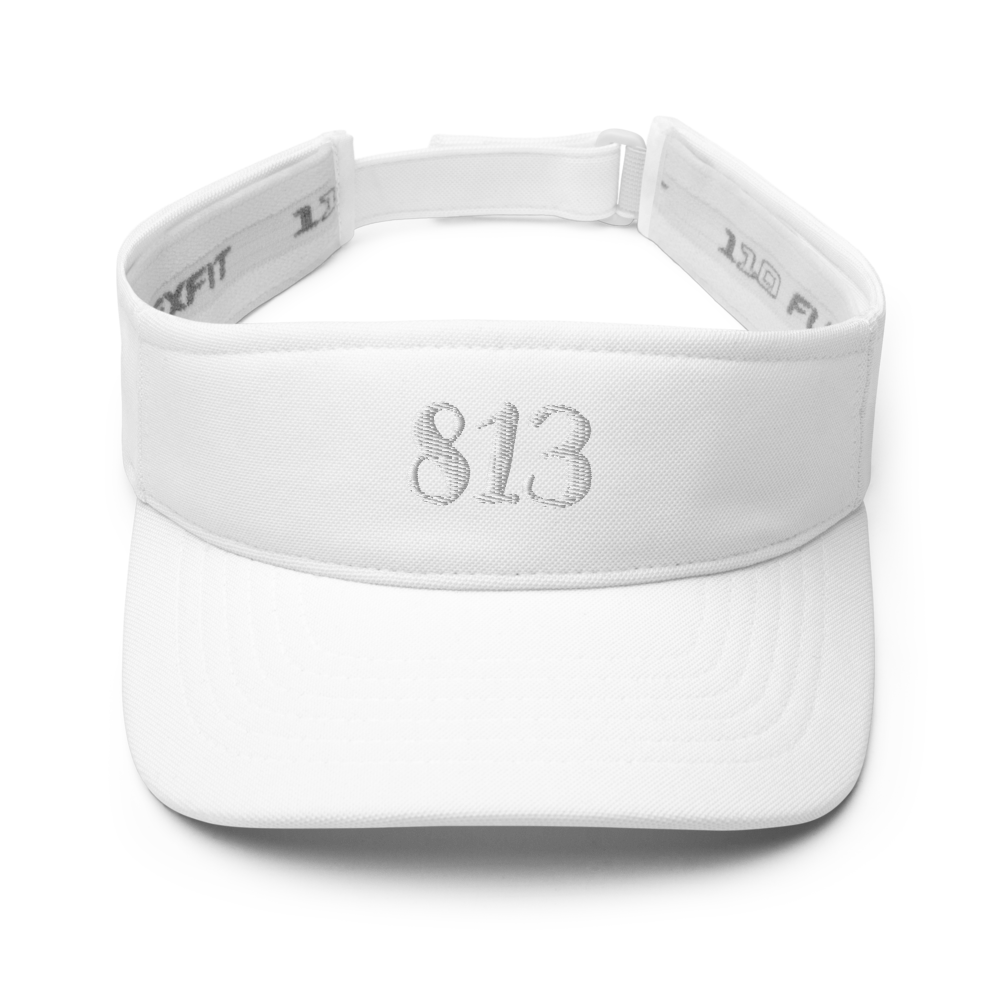 Tampa Bay 813 Sun Visor - Beach/Golf/Hiking/Sports
